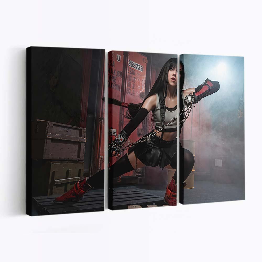 tifa final fantasy remake cosplay 5k oz